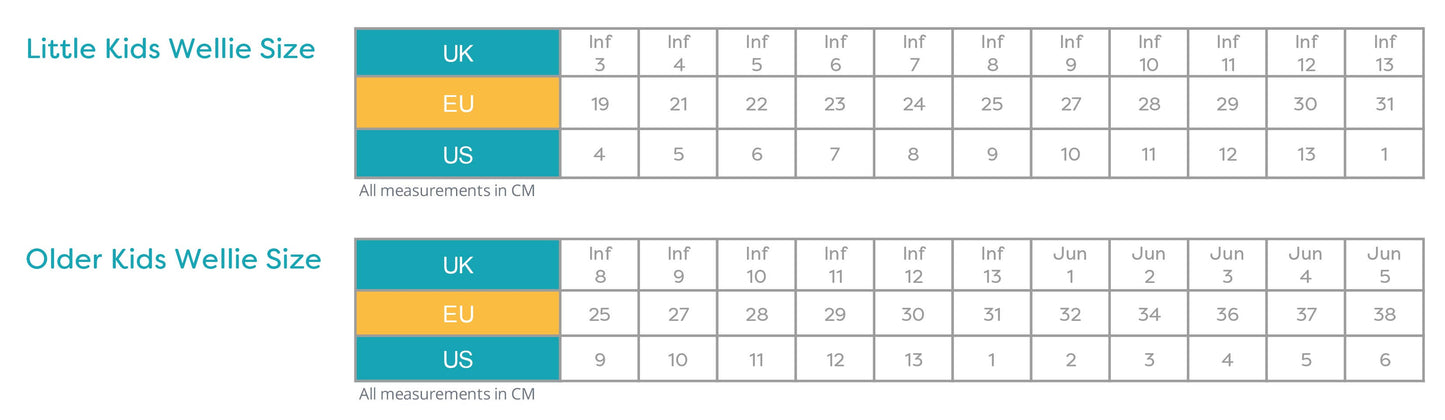 Grass & Air - Ochre Colour-Changing Kids Winter Wellies