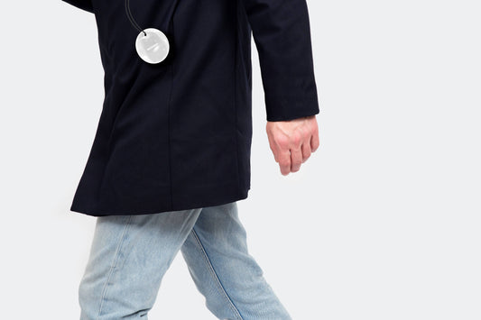 Bookman Urban Visibility - Hanging Reflector Circle White