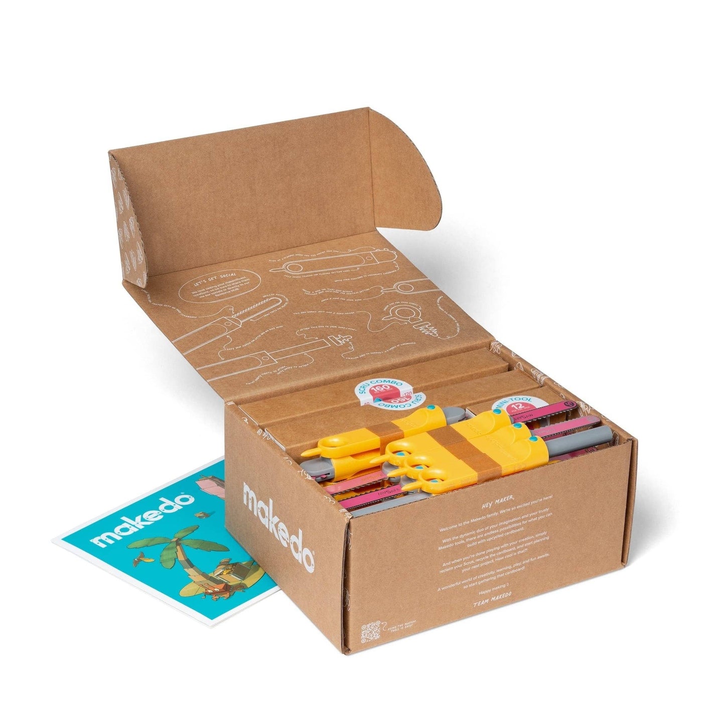 Makedo Invent Cardboard Construction Kit