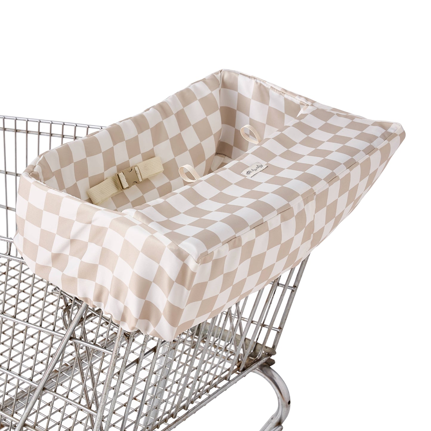 Itzy Ritzy -  Checkerboard Itzy Shopping Cart Cover