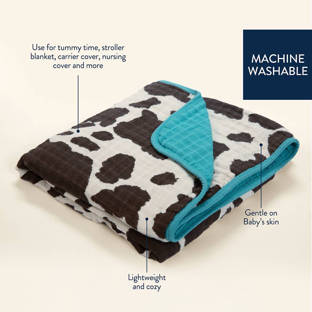 Itzy Ritzy - Itzy Cotton Muslin Blanket