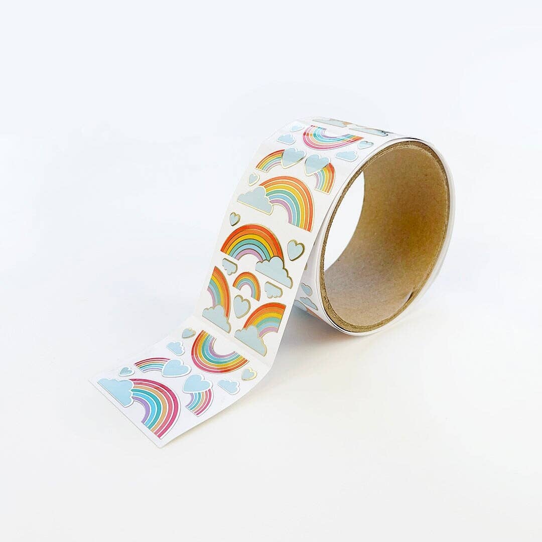 Pipsticks - Heavenly Rainbows Stickers on the Roll