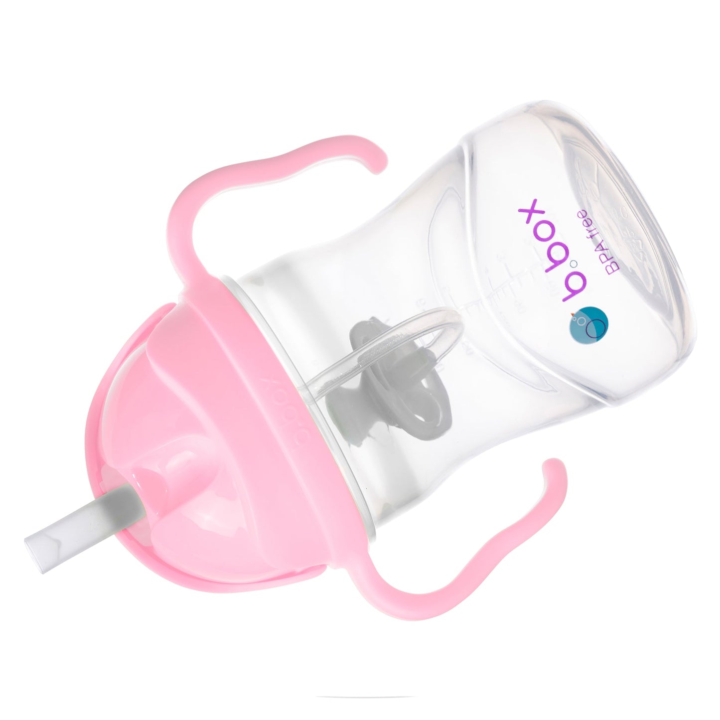 B.Box - Sippy Straw Cup 240ml - Cherry Blossom