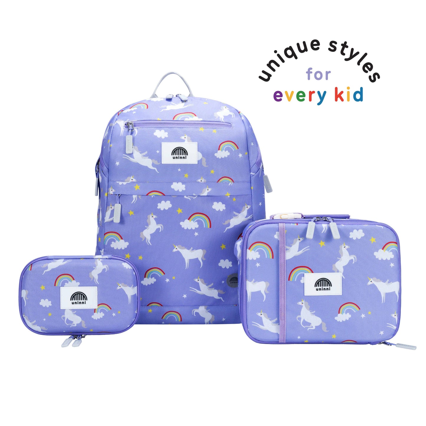 uninni - Set- Rainbow Unicorn: Rainbow Unicorn