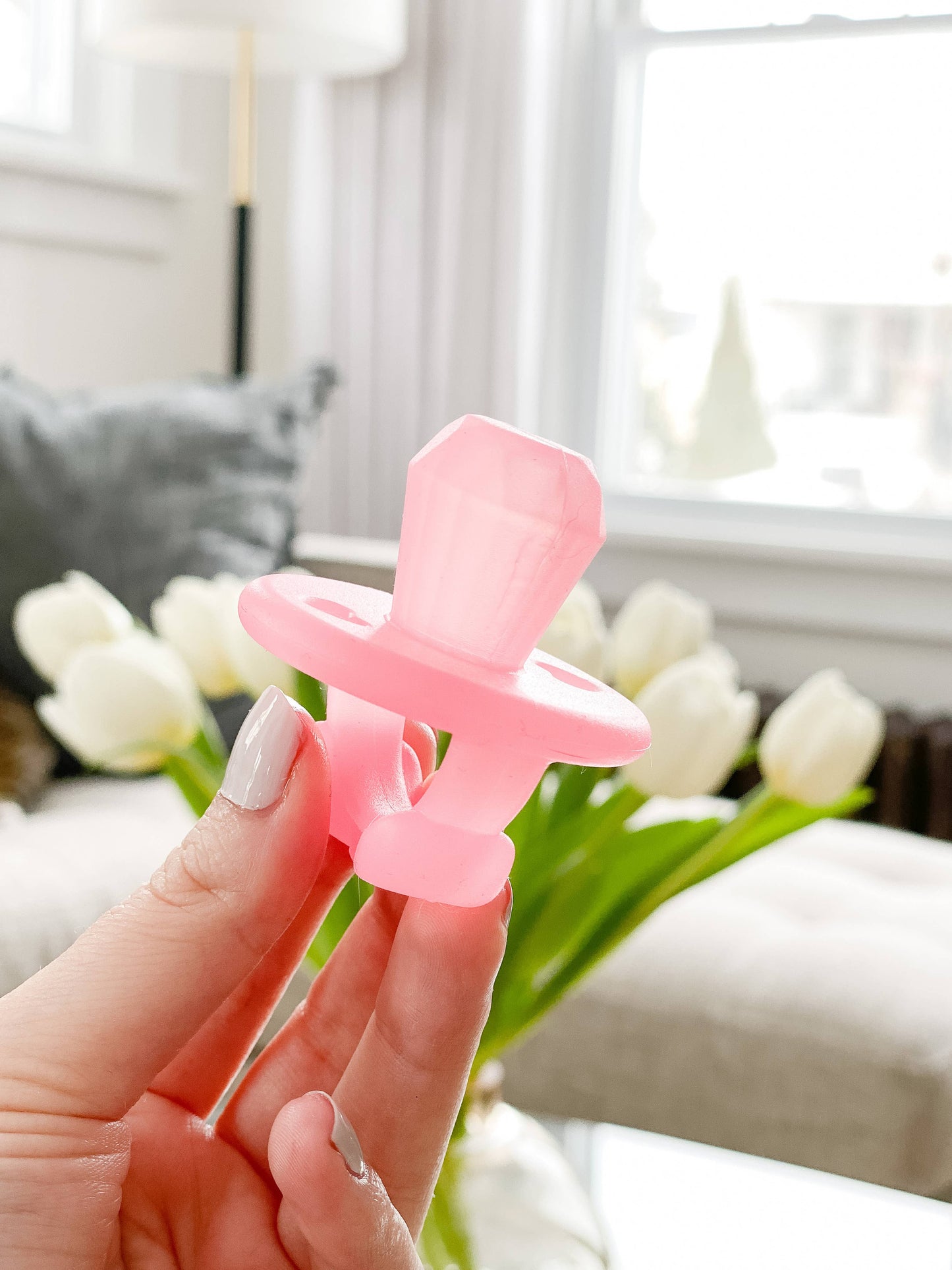 Itzy Ritzy - Teensy Teether™ Soothing Silicone Teether: Diamond
