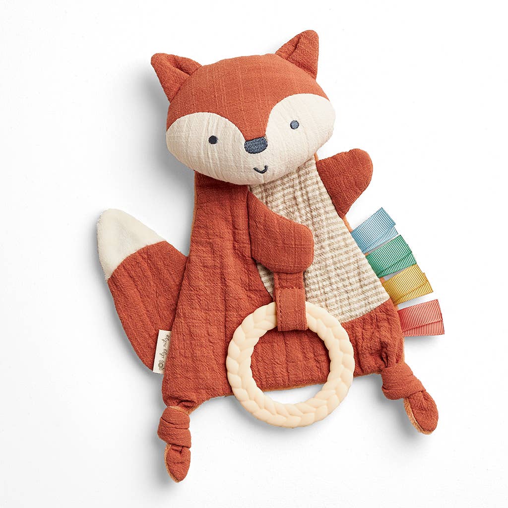 Itzy Ritzy - Fox Bitzy Crinkle™ Sensory Toy with Teether