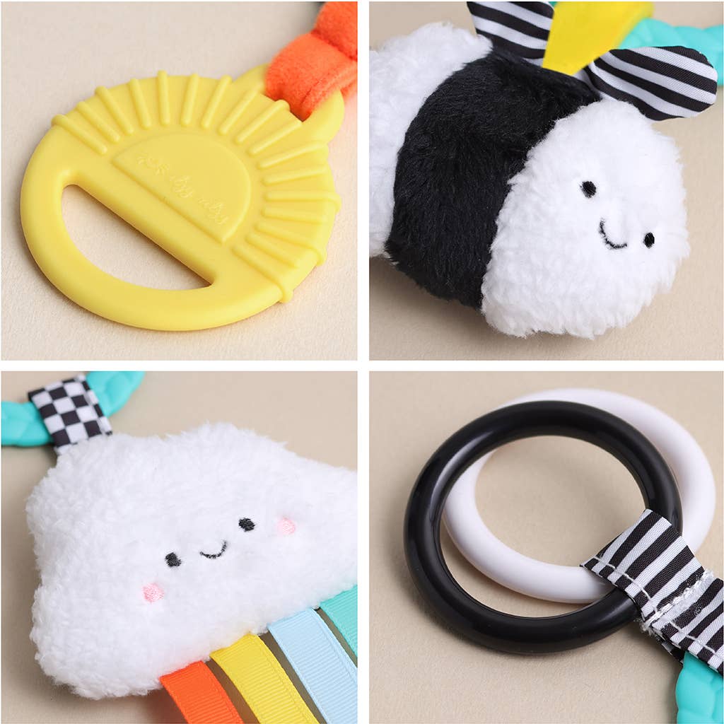 Itzy Ritzy - *NEW OPTION* Bitzy Busy Ring™ Teething Activity Toy: Farm