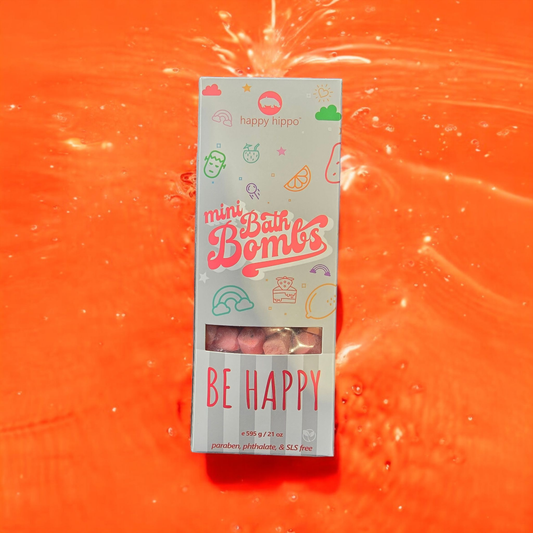 Happy Hippo Bath - Citrus Splash Mini Bombs- Box - **READ DESCRIPTION**