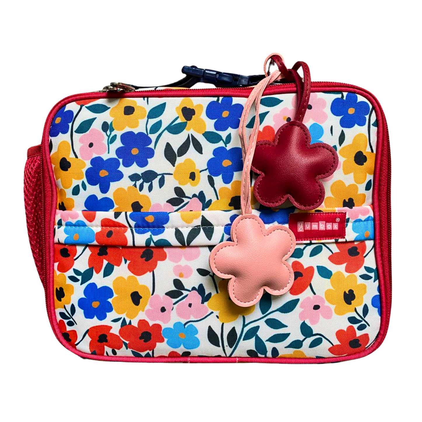 Yumbox - Yumbox Classic Lunch Bag – Insulated Poppy Flowers Print Lunch Tote for Stylish Kids & Adults