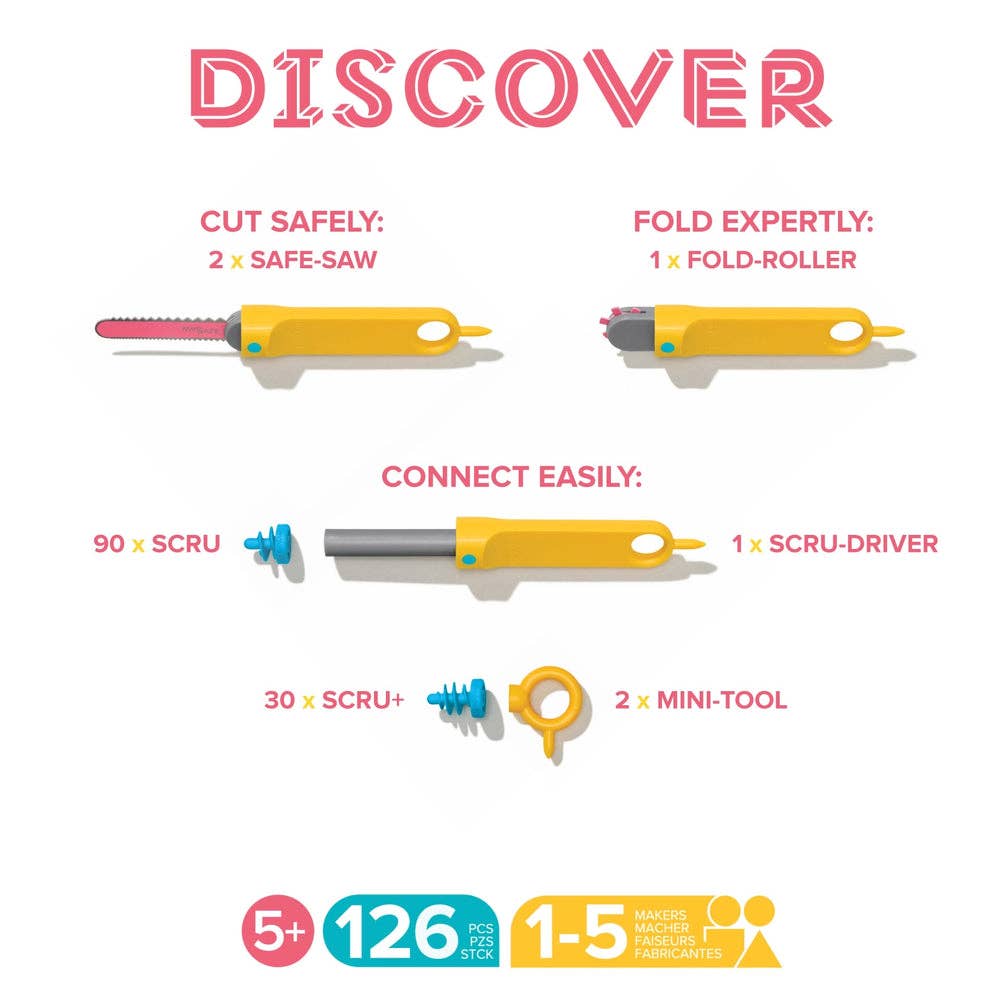 Makedo USA - DISCOVER | Makedo Cardboard Construction Kit
