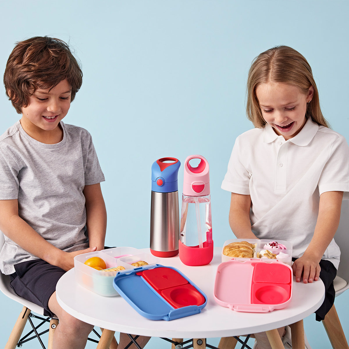 B.Box - Mini Lunchbox - Flamingo Fizz
