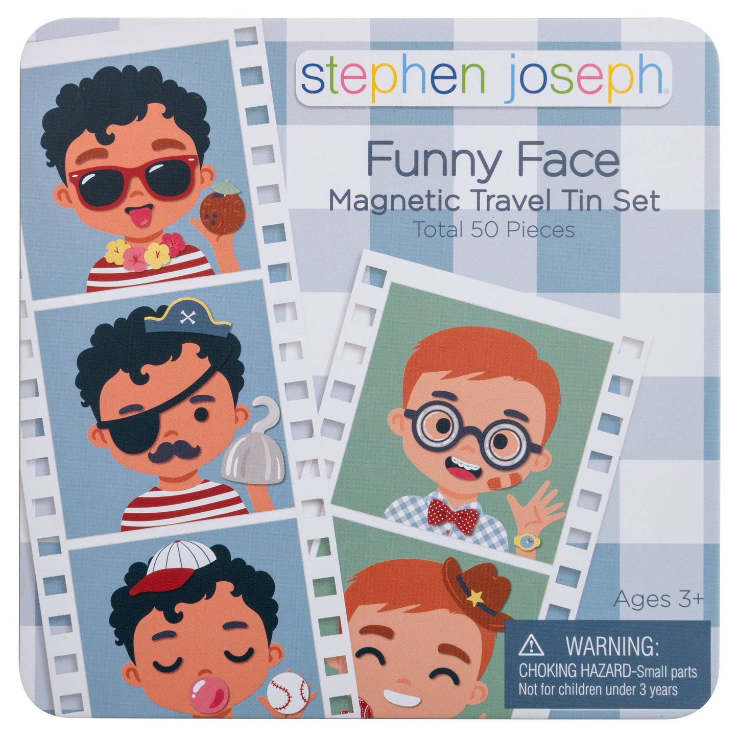 Stephen Joseph Gifts - Funny Faces Magnetic Set