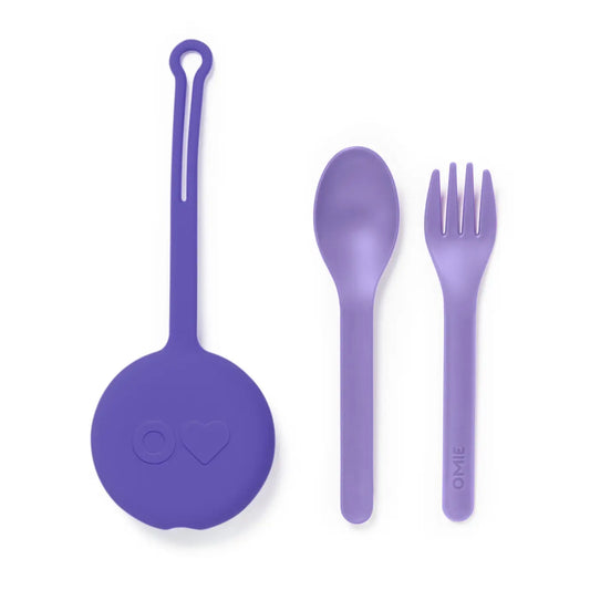 Omielife - Fork and Spoon- Lilac