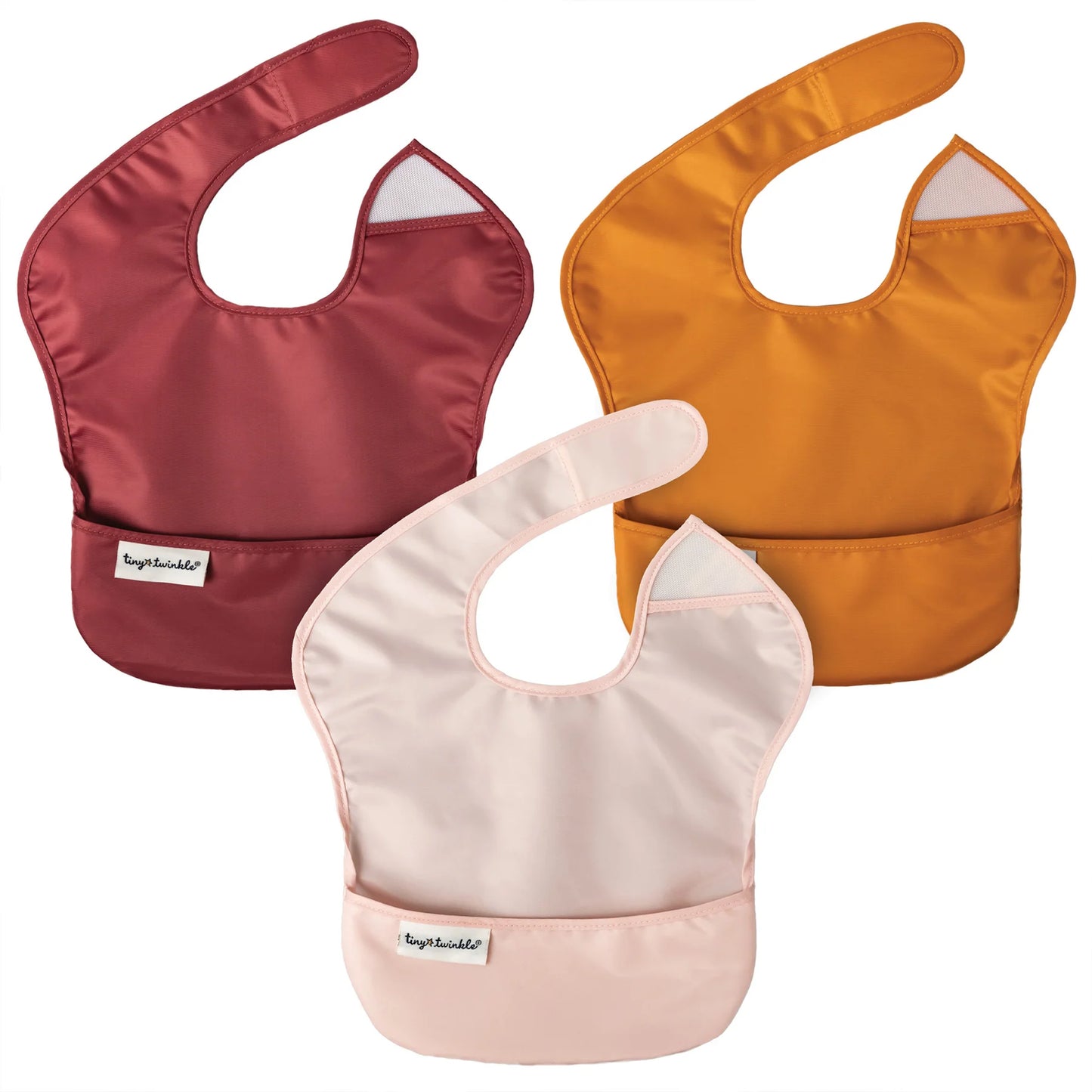 Tiny Twinkle - Mess-Proof Easy Bib 3 Pack