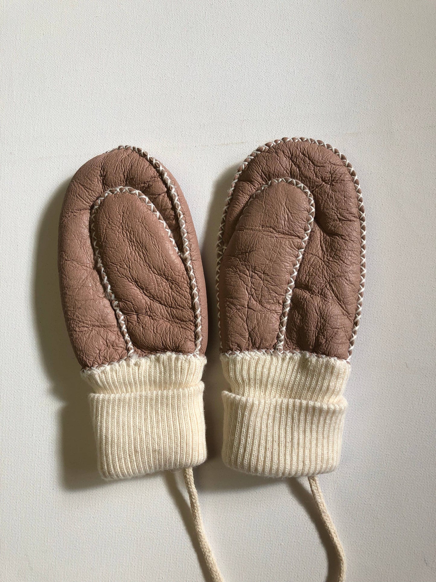 Billy Bamboo - KIDS SHEARLING MITTENS: Black