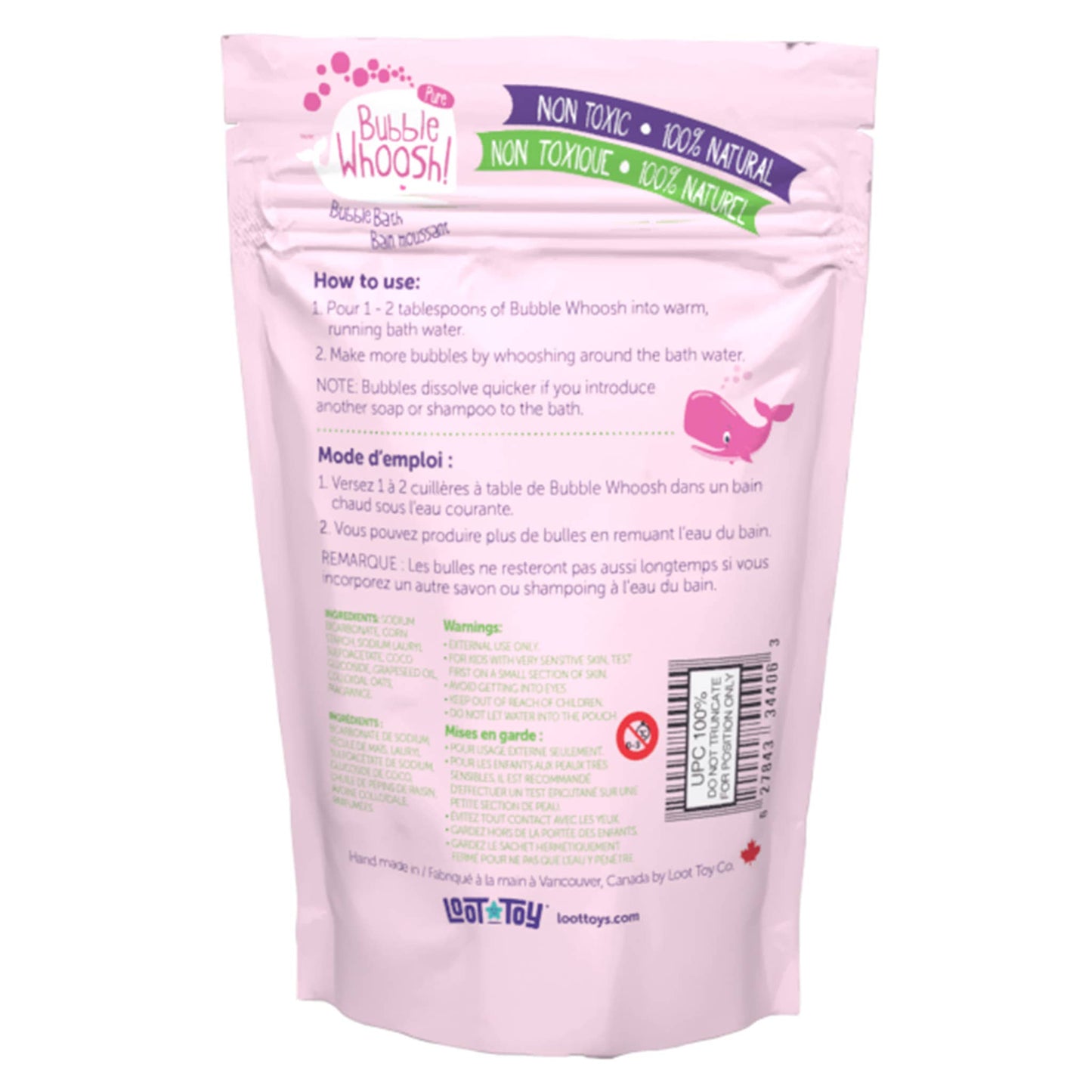 Loot Toy Company - Bubble Whoosh PURE: Grape
