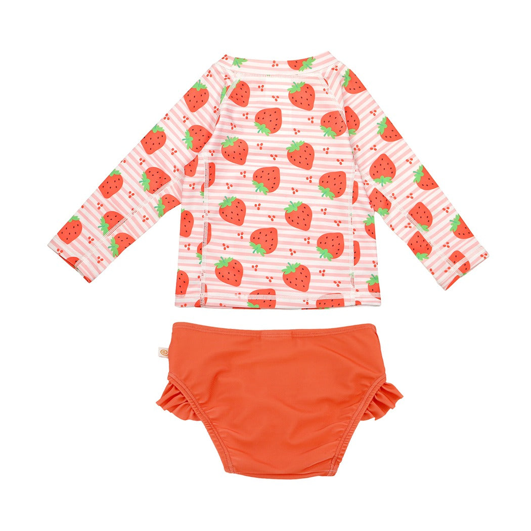 ZOOCCHINI - Rashguard Swim Top + Bikini Bottom Set