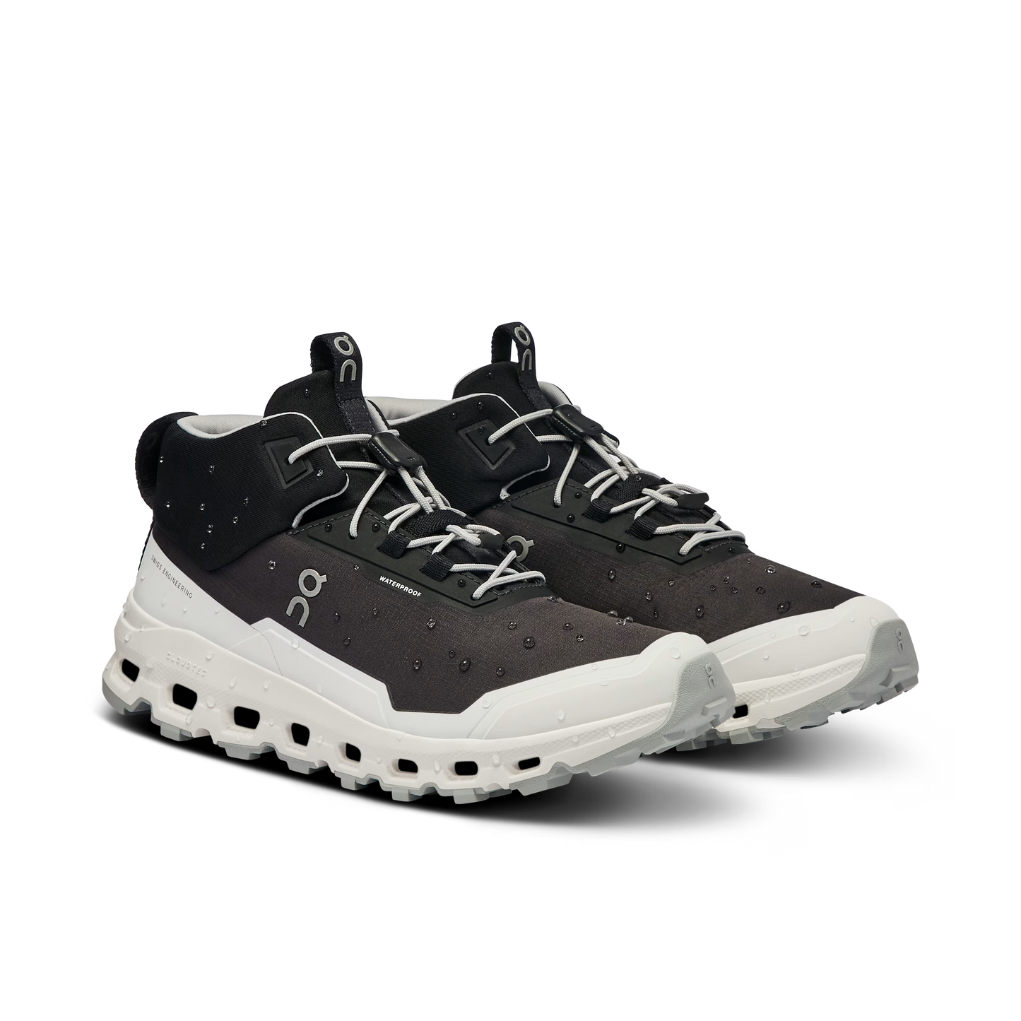 On - Cloudhero Mid Waterproof Youth Black | White
