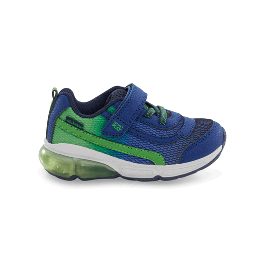 Stride Rite - Light-Up Surge Bounce Sneaker - Navy Green