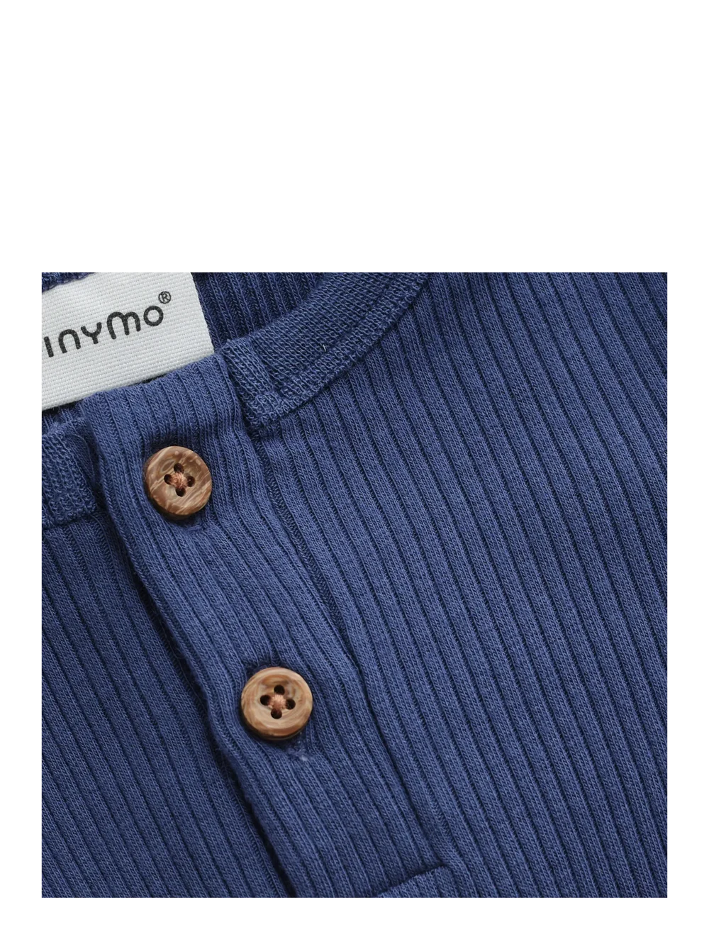 Minymo - Body LS Rib Long-Sleeved bodysuit - 3M