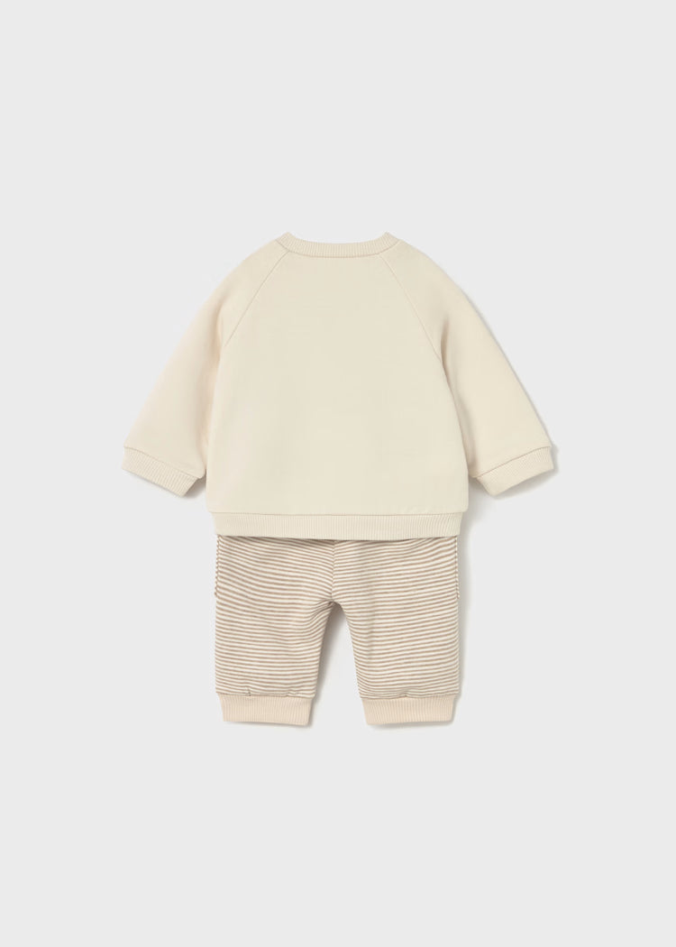 Mayoral Newborn 4-Piece Set Cocoa