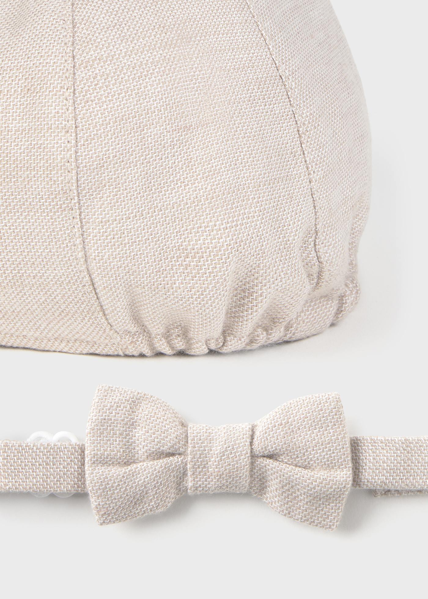 Mayoral Boys Cap & Bowtie Set Duna