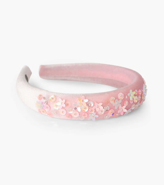 Hatley Rose Shadow Velvet Headband