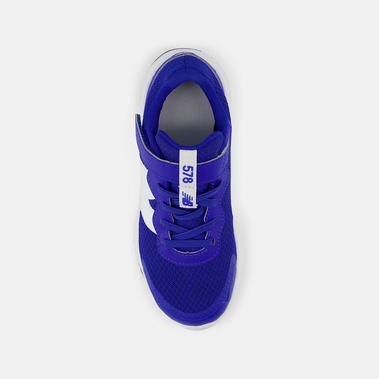 New Balance - 578v1 Bungee Lace with Top Strap - Team Royal with White (Sandard Width)