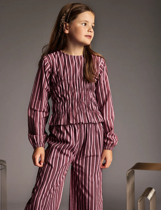 Creamie - Trousers Woven Stripe - 8Y