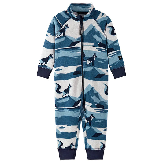 Reima - Toddlers fleece overall Myytti, Navy