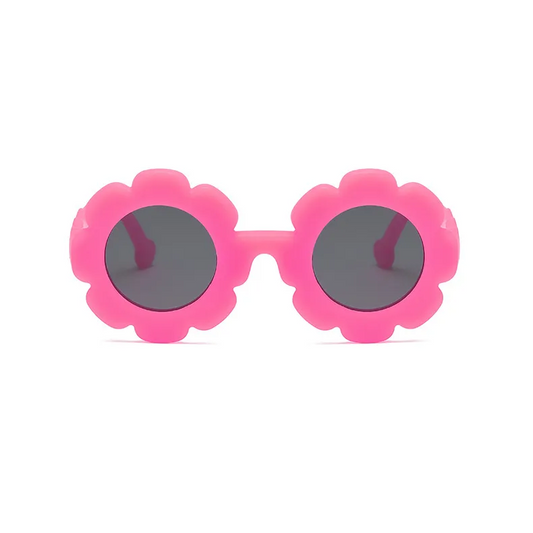 Oh! Cherise Unbreakable Polarized Kids Color Changing Sunglasses 7-12Y - Flower
