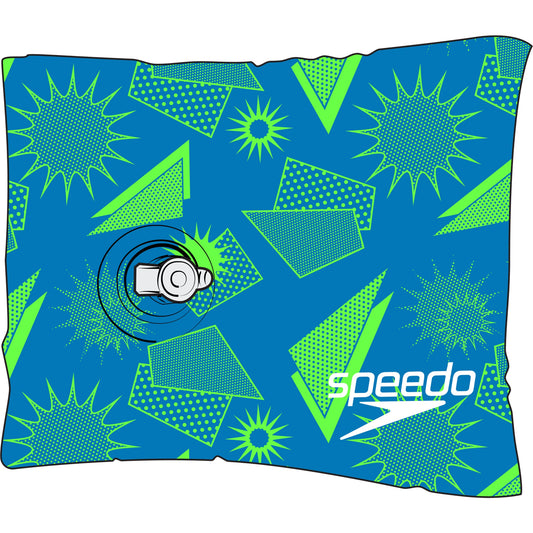 speedo blue and lime green