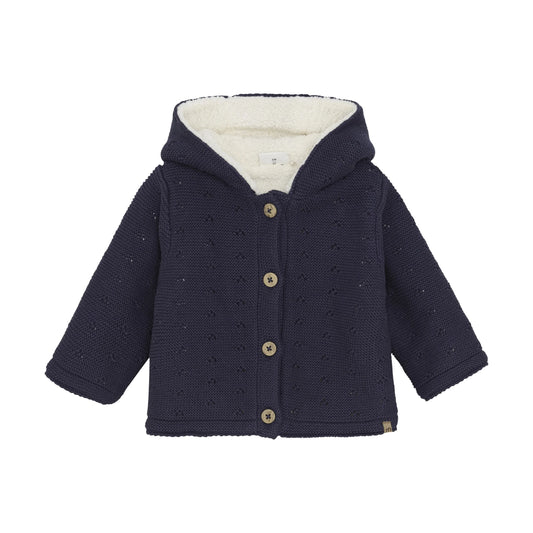 Minymo - Navy Cardigan Jacket - 3M