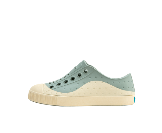Native Shoes - Jefferson Roam Kids - Relax Green/Bone White