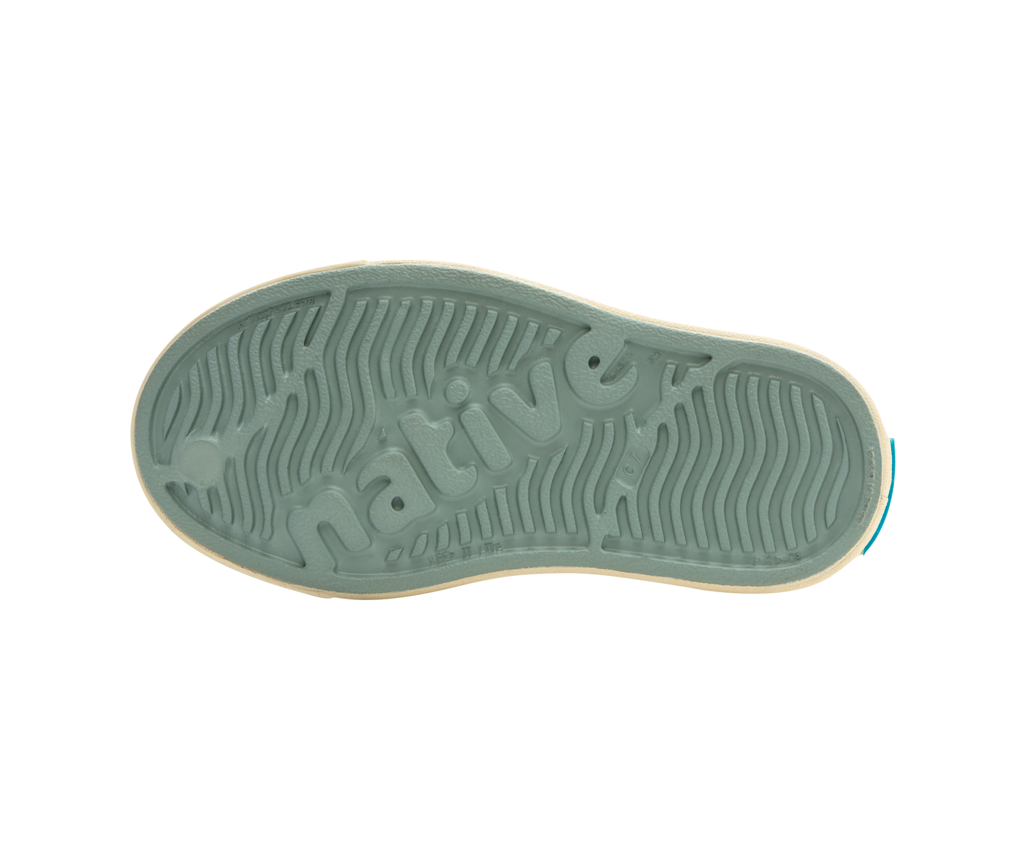 Native Shoes - Jefferson Roam Kids - Relax Green/Bone White