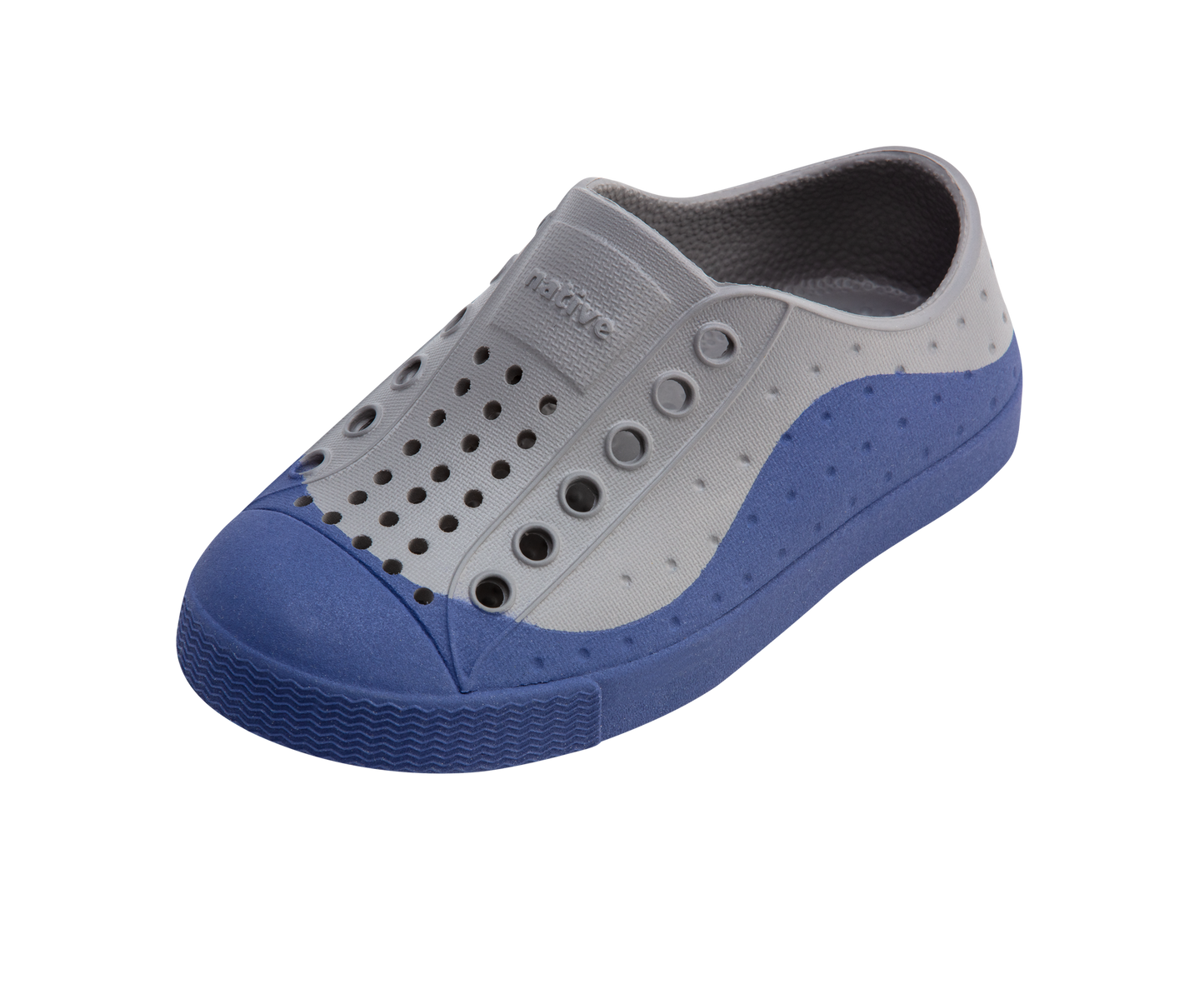 Native Shoes - Jefferson Roam Kids - Satellite Grey / Ink Blue