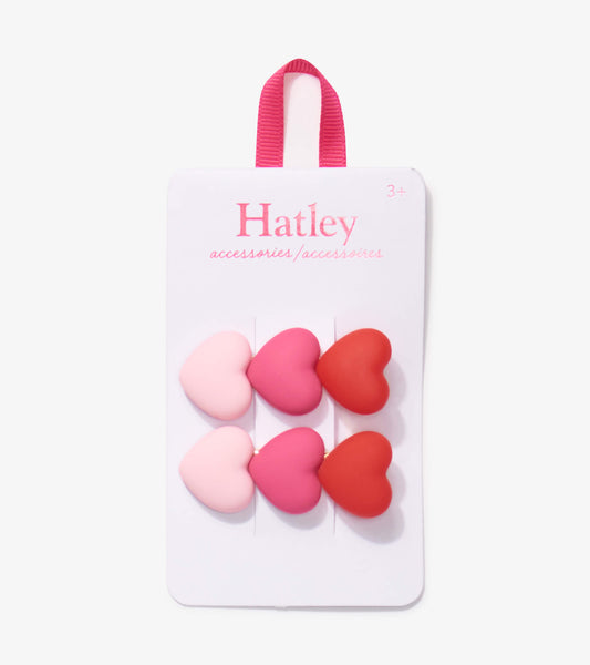 Hatley Lovely Hearts Hair Clip 2 pack