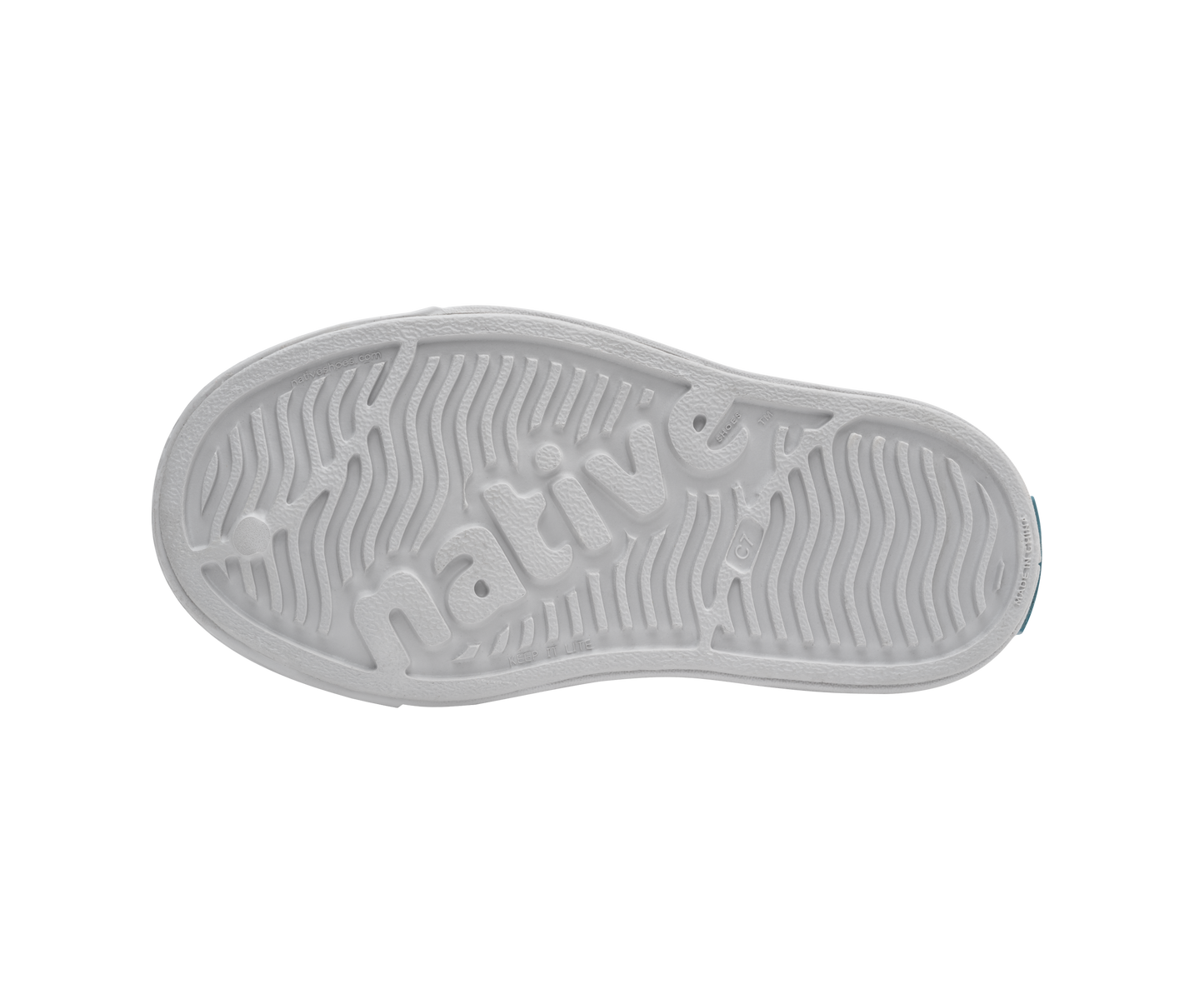 Native Shoes Jefferson Child Juniper Bling Frosty Grey