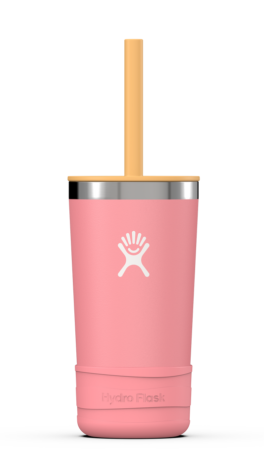 Hydro Flask - Kids 12 OZ Tumbler With Straw And Boot Dahlia