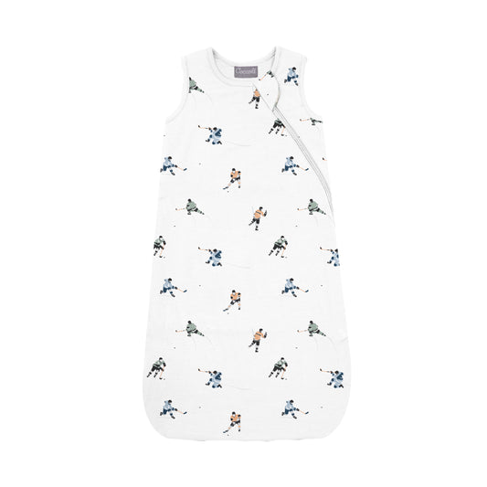 Coccoli Cotton Modal 1.5 Togs Sleepsack - Hockey Players On Cream - N/9