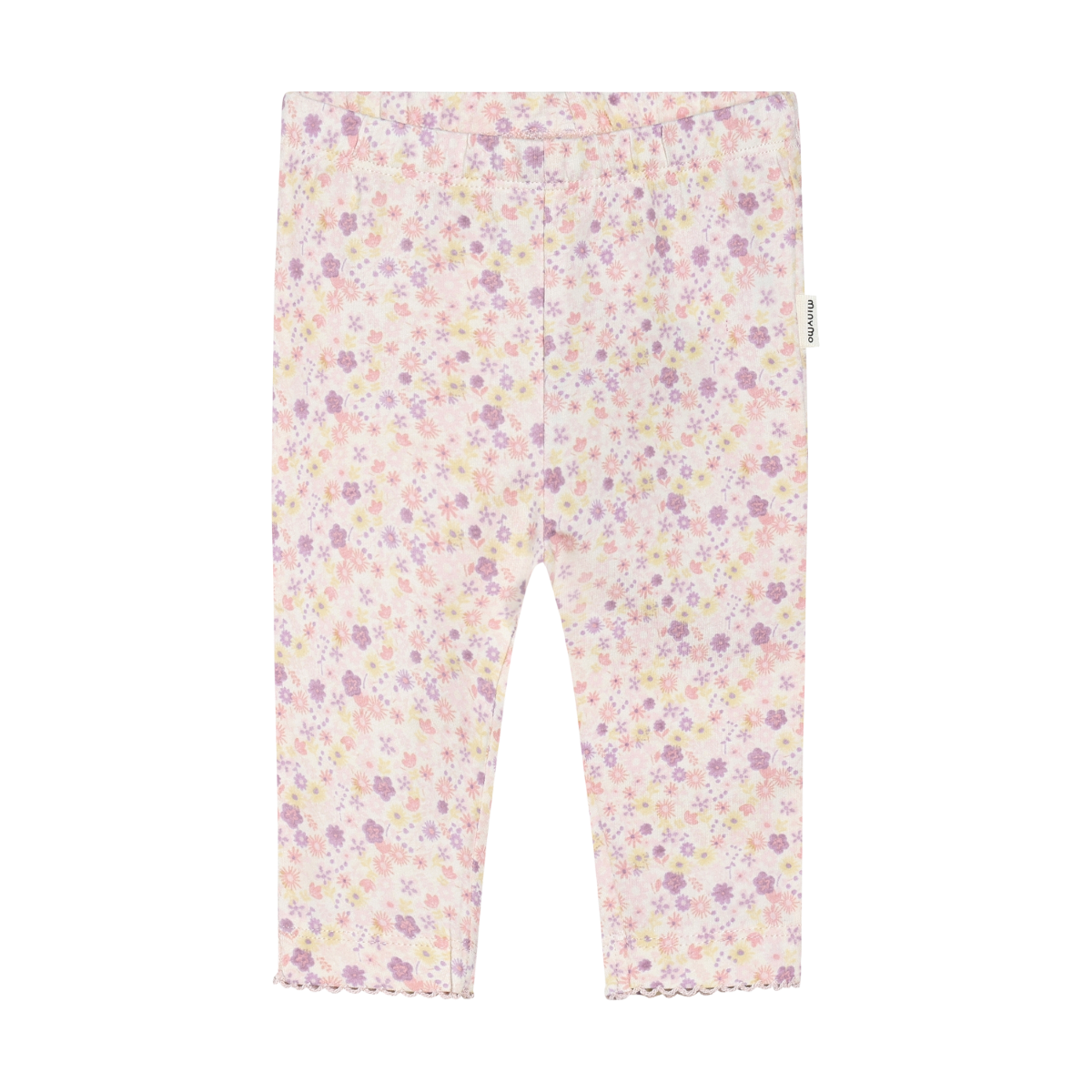 Minymo - All Over Print Floral Infant Leggings