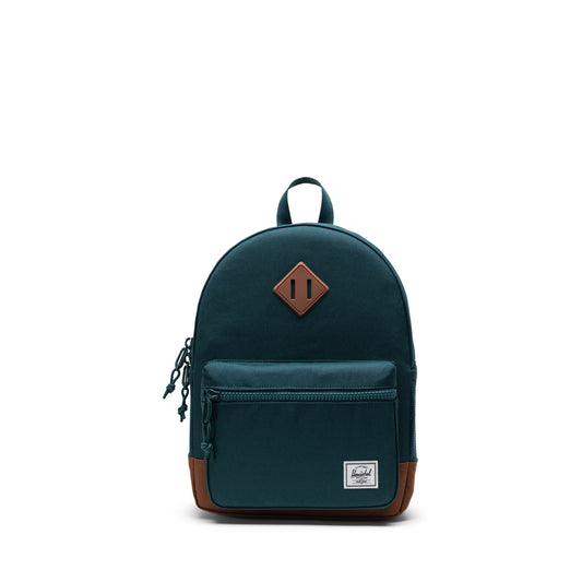Herschel Heritage™ Kids Backpack - Dark Sea/Saddle Brown