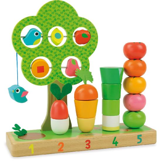 Vilac Activity - I Learn Counting Vegetables