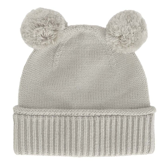Calikids My First Hat (Baby Knit Beanie)- White
