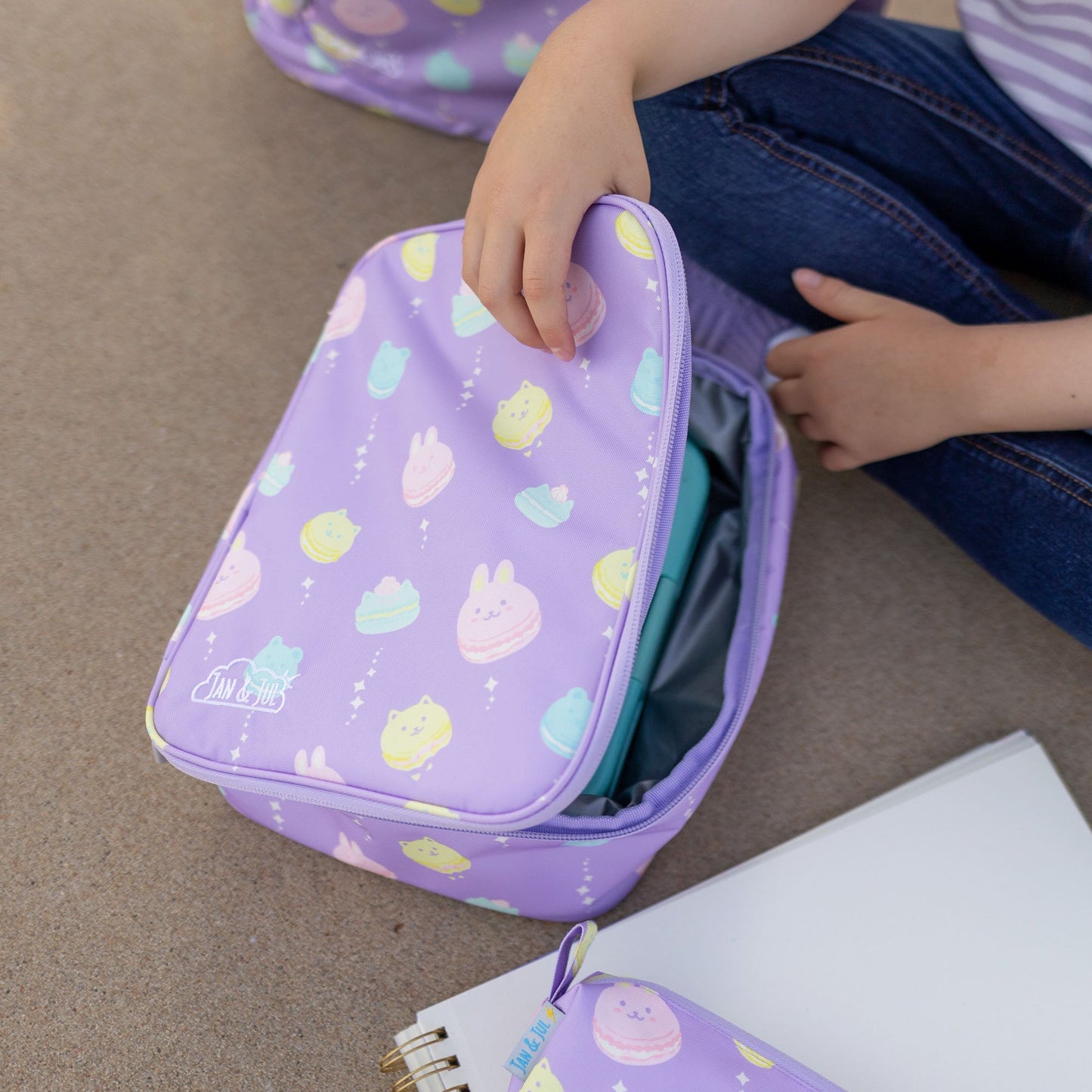 Jan & Jul - Kids Lunch Bag