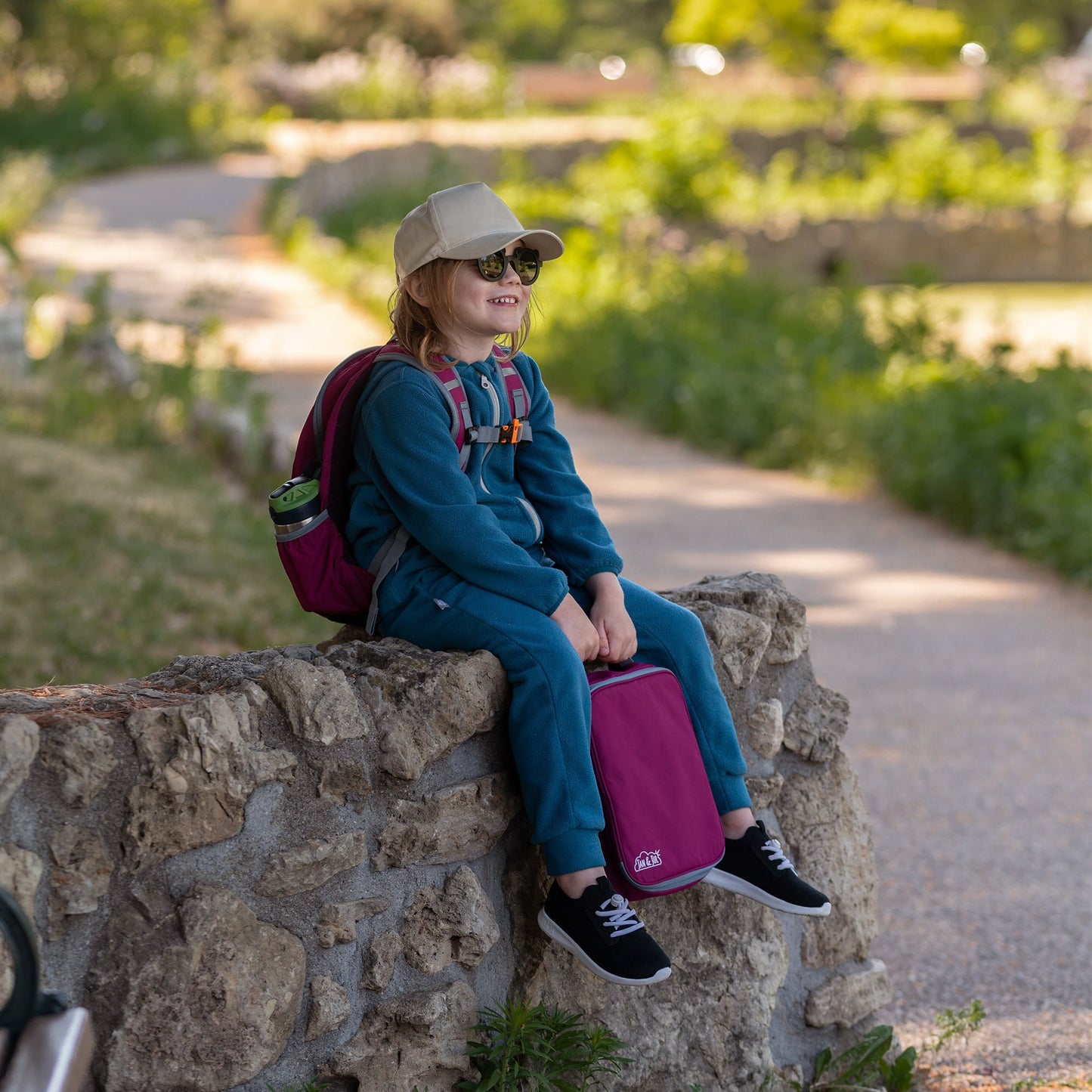 Jan & Jul - Kids Lunch Bag - Wildberry