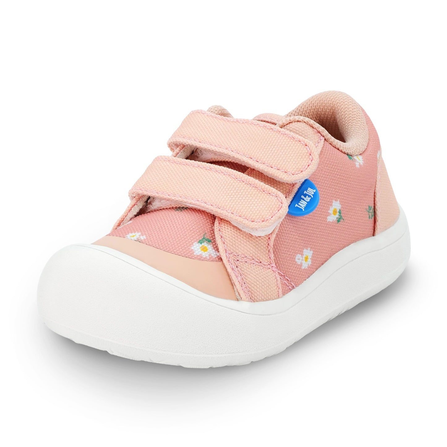 Jan & Jul - Toddler Mini Canvas Sneakers - Apricot Flower