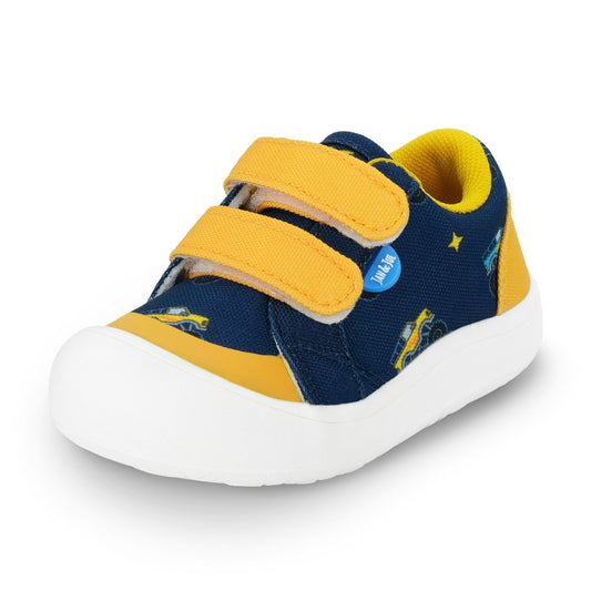 Jan & Jul - Toddler Mini Canvas Sneakers - Big Trucks
