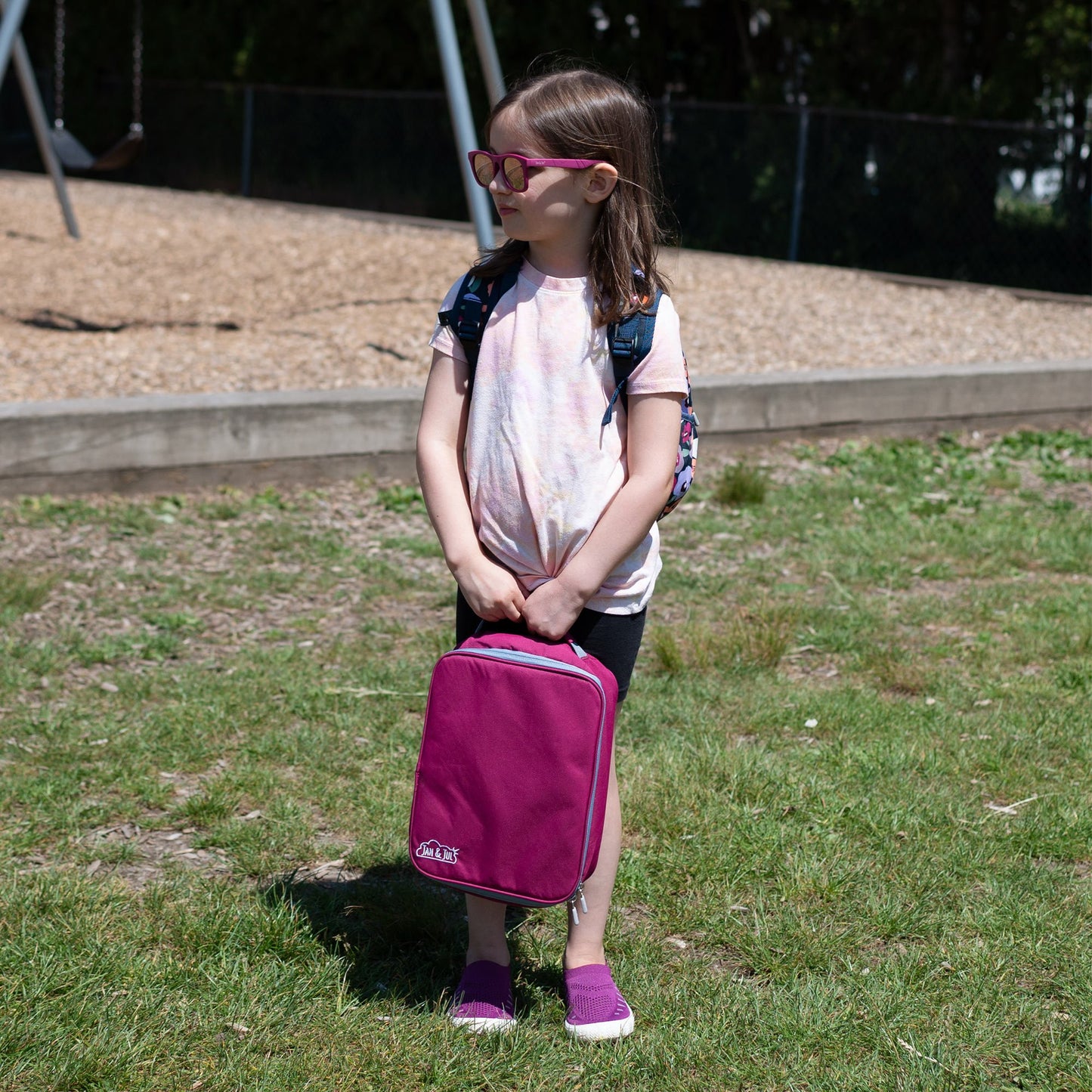 Jan & Jul - Kids Lunch Bag - Wildberry