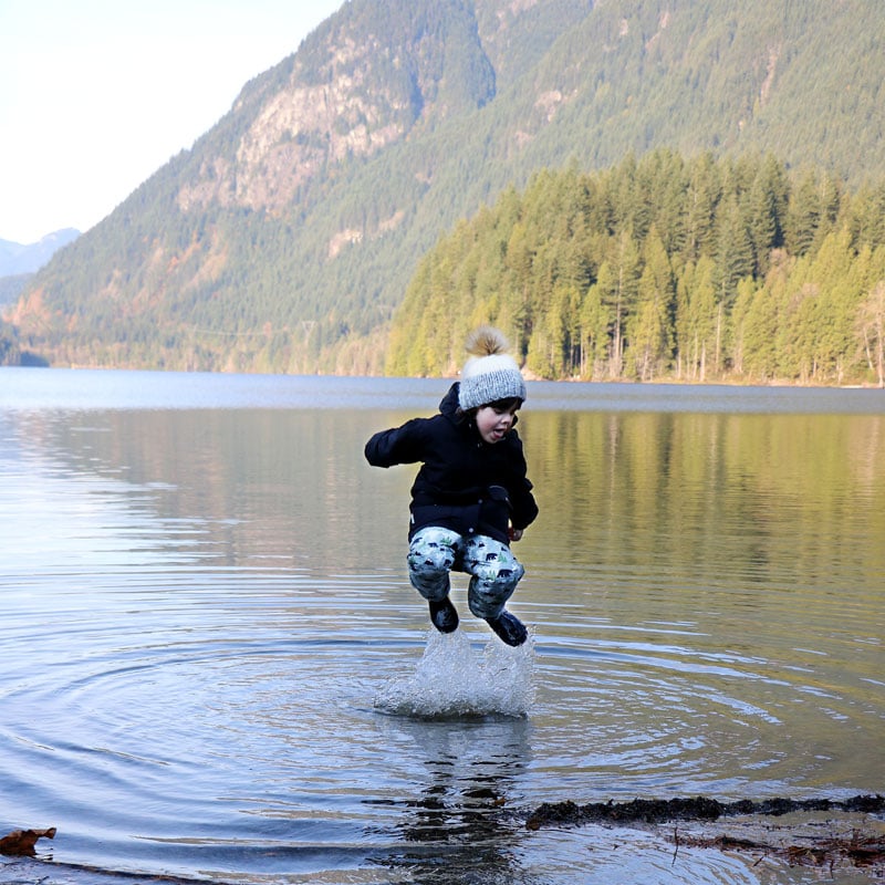 Jan & Jul - Kids Single Layer Rain Pants - Bear